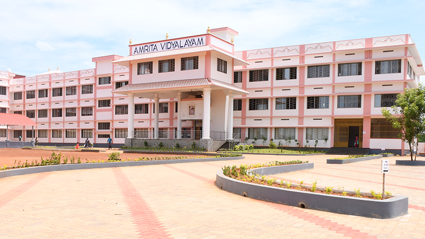 Amrita School building modern campus